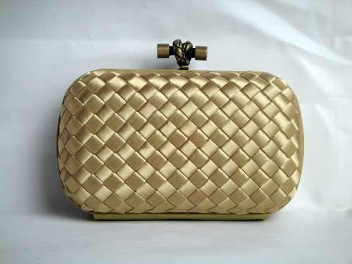 Bottega Veneta Clutches New Knot 8651 light gold